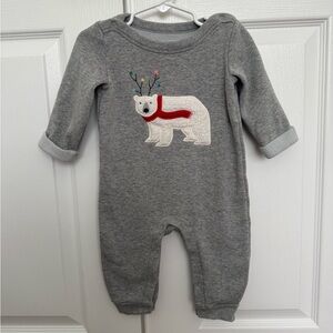 GAP kids Gray One Piece with Polar Bear Design